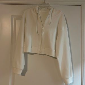 Cropped hoodie